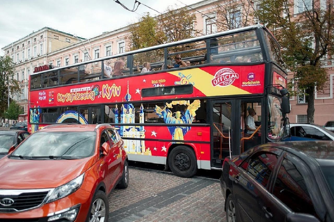 Podil Apart Near Poschtova Square History Center Kiew Exterior foto